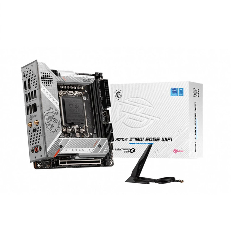 MSI MPG Z790I Edge Gaming WIFI DDR5 LGA1700 Intel Mini-ITX Gaming Motherboard - اللوحة الأم